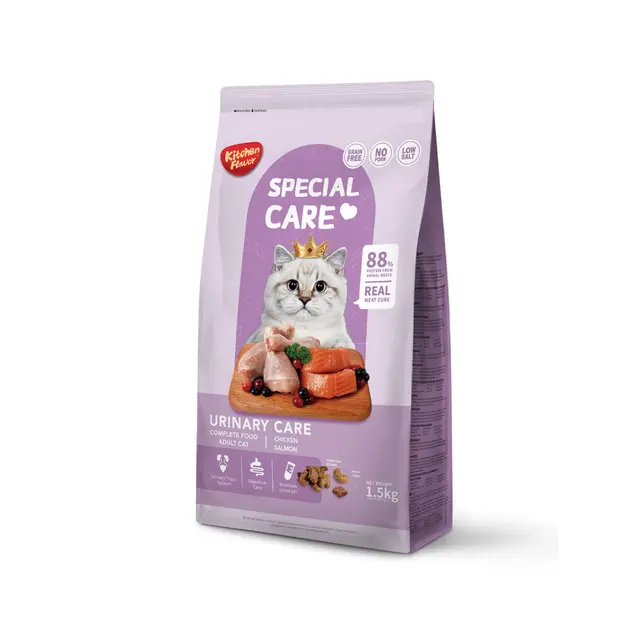 Kitchen Flavor Grain Free Special Care Urinary Care Complete Food for Adult Chicken & Salmon 1.5 kg
