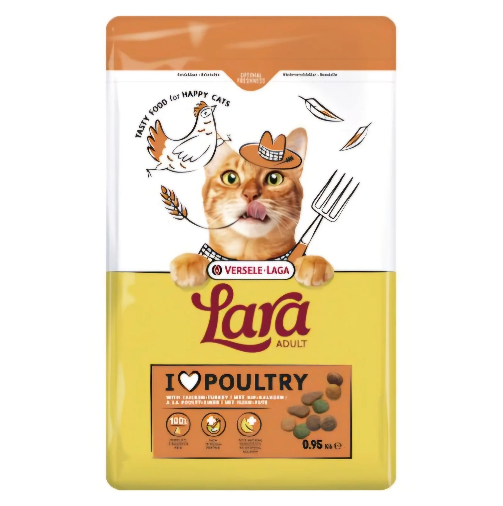 Versele-Laga Lara Adult Cat Food with Poultry 950g