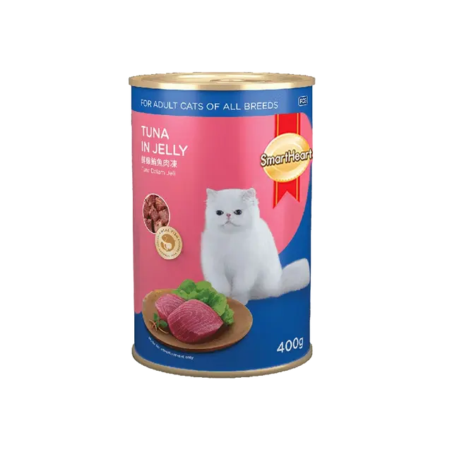 SmartHeart Adult Cat Canned Food Tuna in Jelly 400g