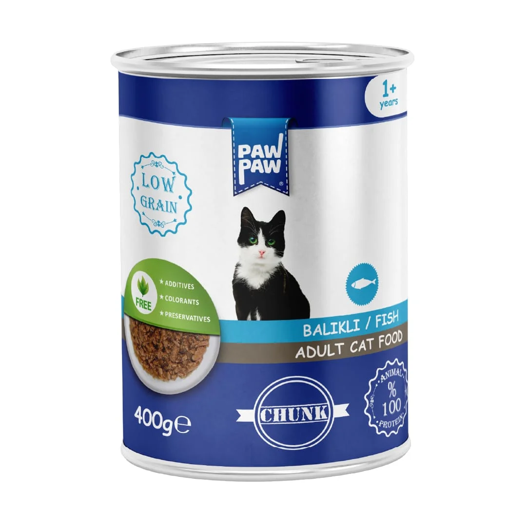 Paw Paw Adult Can Fish 400g