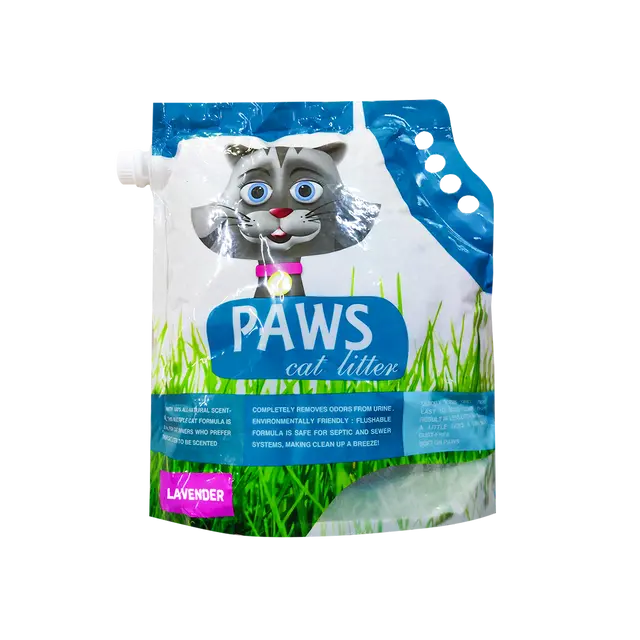 Paws Clumping Cat Litter Lavender 5L (4.5kg)