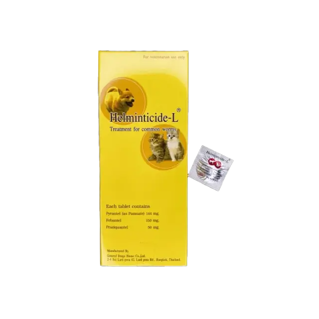 Helminticide-L Deworming Tablet for Pets & Cats -(1 Tablet)