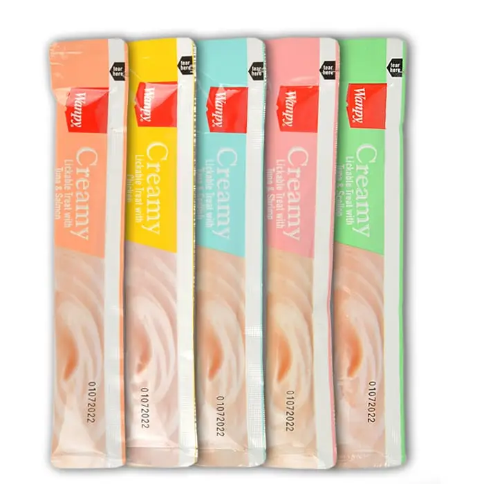 Wanpy Creamy Treat Single Stick 14g Per Piece (Mixed Flavour)