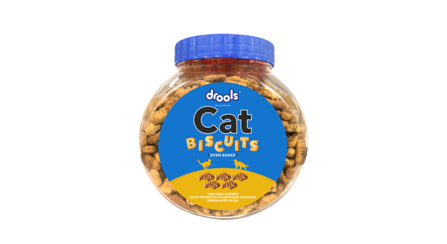 Drools Oven Baked Cat Biscuits 110g