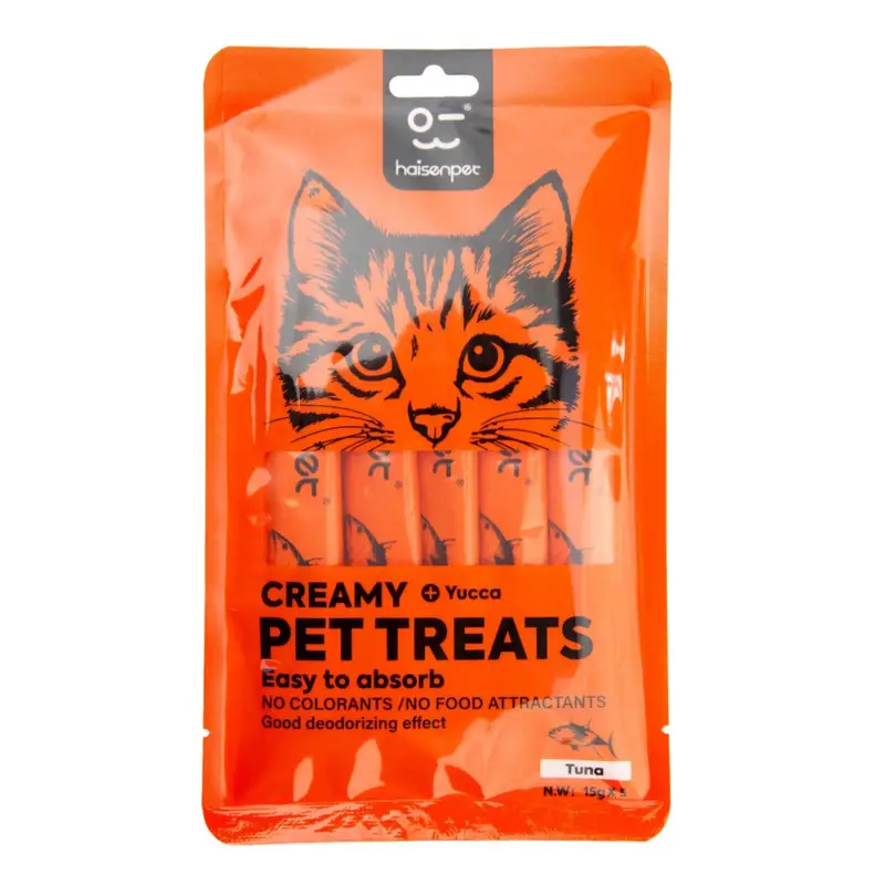 Haisenpet Creamy Cat Treat Tuna 75g (5x15gm)