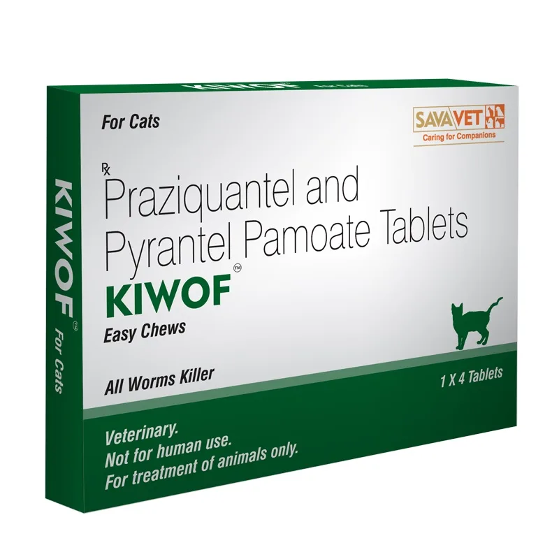 Kiwof Cat Deworming Tablets - Dewormer For cats ( 1 Tablet )