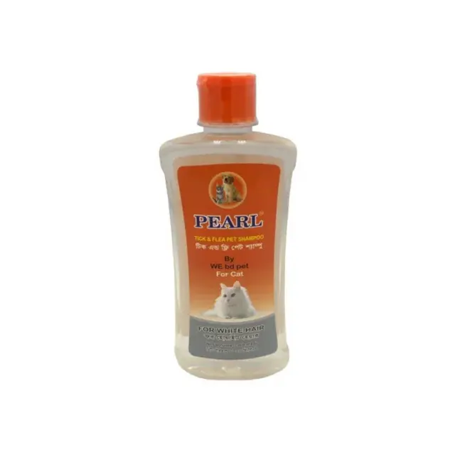 Pearl Tick & Flea Pet Shampoo for White Hair Cat 300ml