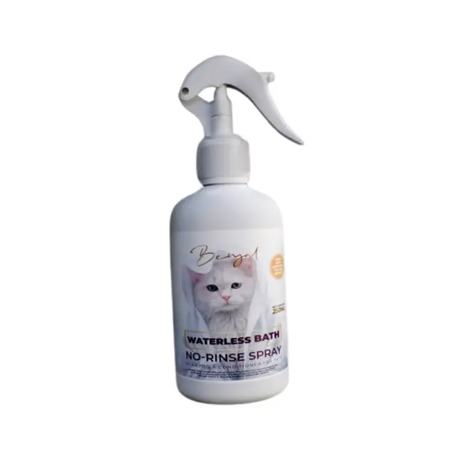 Bengal Waterless Bath Dry Shampoo & Conditioner No-Rinse Spray 250ml