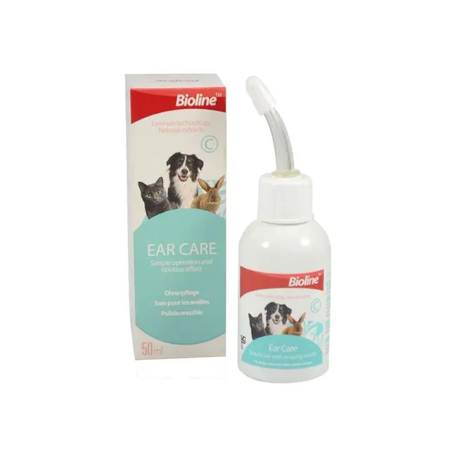 Bioline Ear Care for Cats & Dogs 50ml