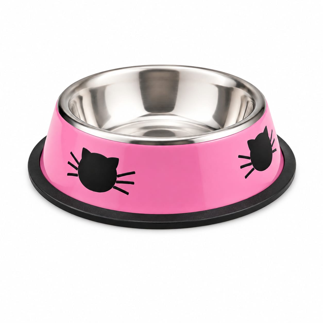Colourful Stainless Steel Food Bowl Pet Feeding Bowl