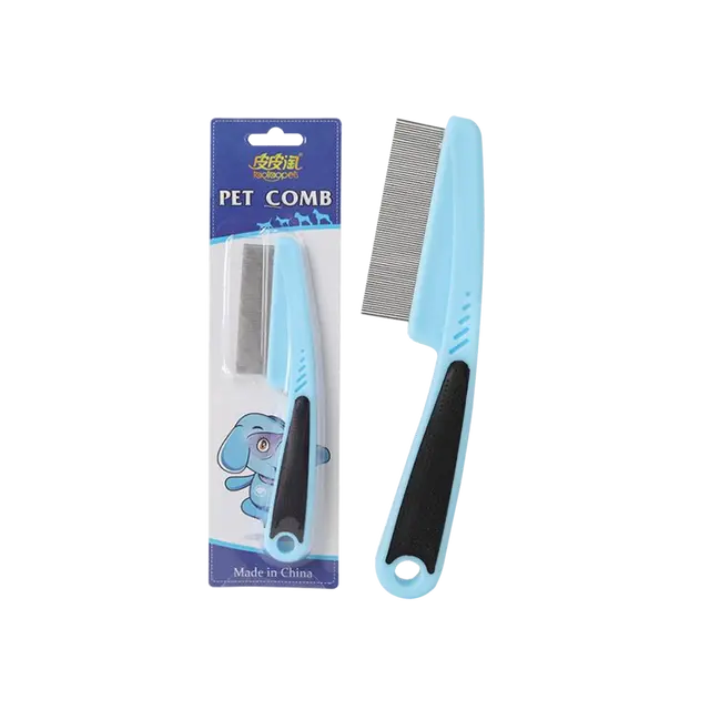 Flea & Tick Comb Silicon Hand Premium for Cats & Dogs
