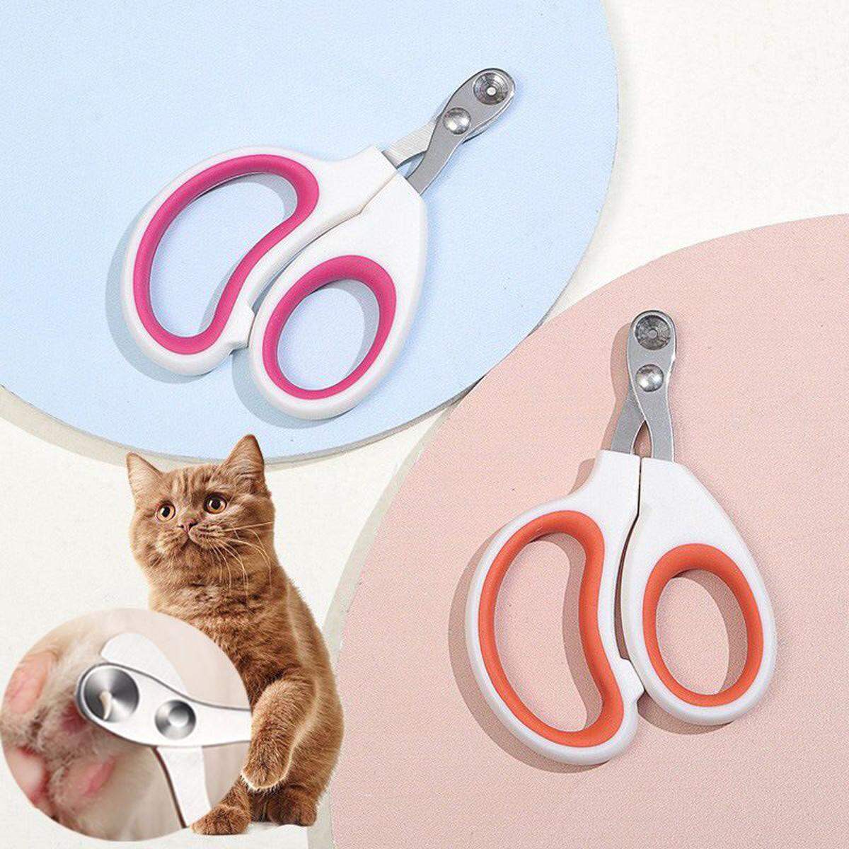 Pet Nail Clippers with Safety Guard