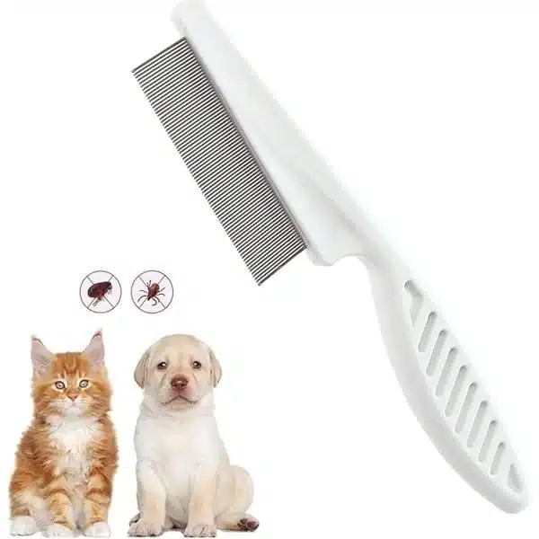 Flea & Tick Removal Comb for Cats & Dogs Medium Size