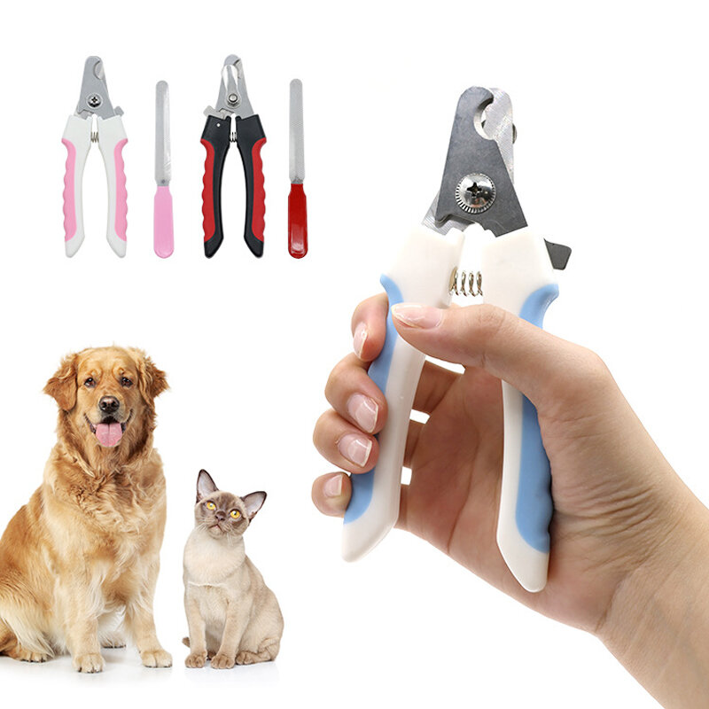 Nail Cutter Set With File For Pets (Large Size)